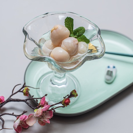 Litchis au sirop